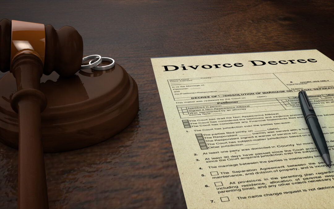 divorce papers